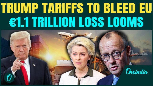 EU Faces €1.1 Trillion Hit If Trump Trade War Escalates | ‘West Alliance Is Dead,’ Says EU Chief