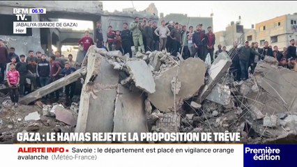 Gaza: le Hamas rejette la proposition de trêve d'Israël qui exigeait son désarmement