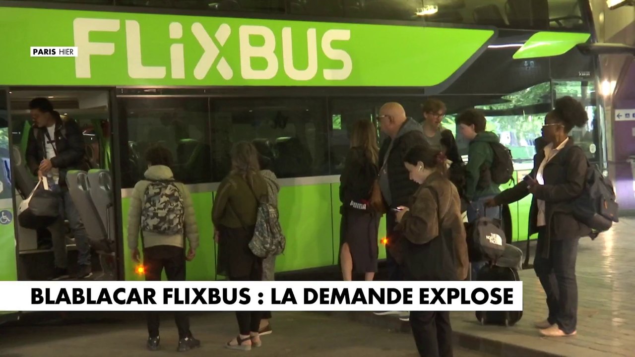 Blablacar et Flixbus : la demande explose