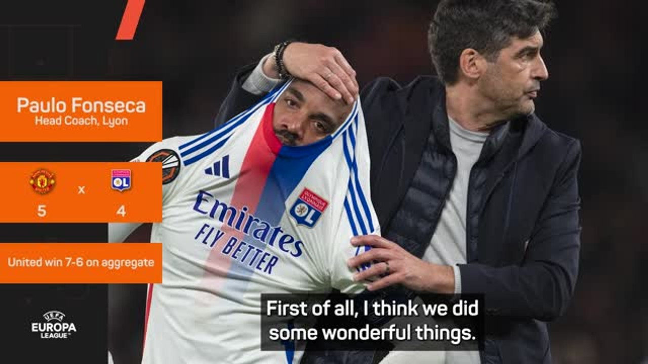 'Difficult to understand' Lyon capitulation - Fonseca