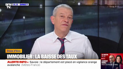 Immobilier: la baisse des taux continue mais une petite hausse en fin d'année n'est pas impossible