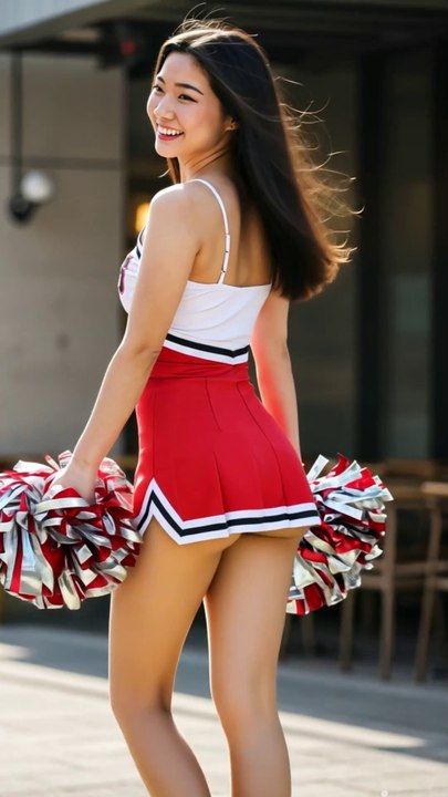 This Asian Girl Will Change How You See Cheerleaders! 😍🎀 #woman