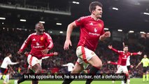 Amorim sees match-winner Maguire as a striker in the box