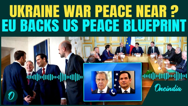 Lavrov, Rubio Signal Ukraine Peace Breakthrough? US Talks in Paris Confirms War to End Soon