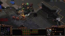 [SC2]No.0368--Great ZERG Player vs Medium-Level ZERG A.I, WIN[Camp-ing at Enemy Natural].CUT.01'50-11'11