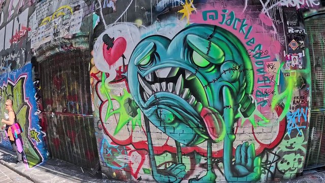 Melbourne Graffiti Lane Urban Art Paradise From CBD to Brunswick - Colors of the City Melbourne's Graffiti Lane Renaissance - Street Art Victoria Australia