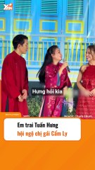 Em trai Tuấn Hưng hội ngộ chị gái Cẩm Ly
