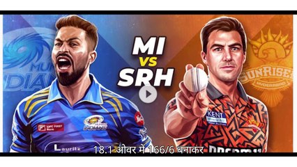 MI vs SRH Thriller! Hardik Pandya’s Masterclass & Super Chase 💥🏏 #ipl2025 #highlights #mivssrh  #ipl
