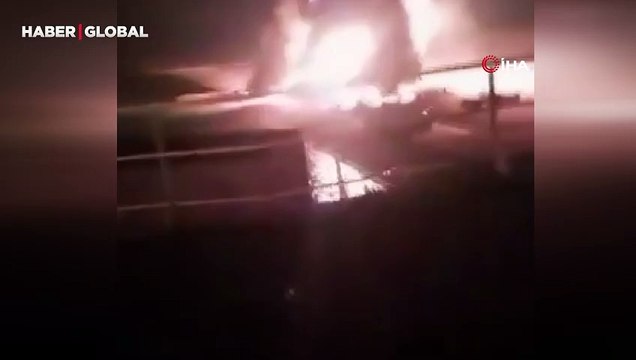 ABD ordusu Yemen'de Husilerin kontrolündeki limanı böyle vurdu