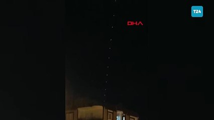 Starlink uydusu Adana semalarında görüntülendi