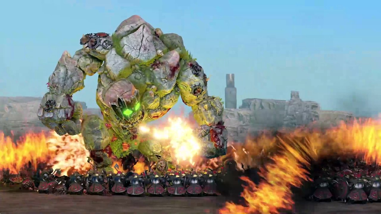 Battle of Iron ! - GREENSKINS ☄️ DWARFS - Total ⚔️_ Warhammer 3 Cinematic Battle