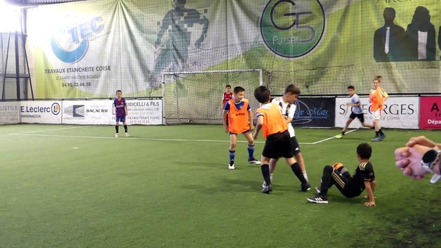 17/04/2025-les U11, s'entrainement pour la cup 2025 une petite séance Vidéo au Futsal