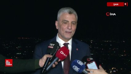 Bakan Bolat, Şam'da Kasiyun Dağı'nı ziyaret etti