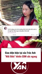 Giao diện hiện tại của Trúc Anh