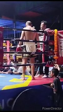 Armenian street fighter vs thai pro Muay Thai fighter. Full fight in Bangkok