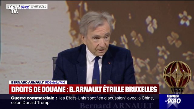 Droits de douane: Bernard Arnault envisage d'augmenter sa production aux États-Unis