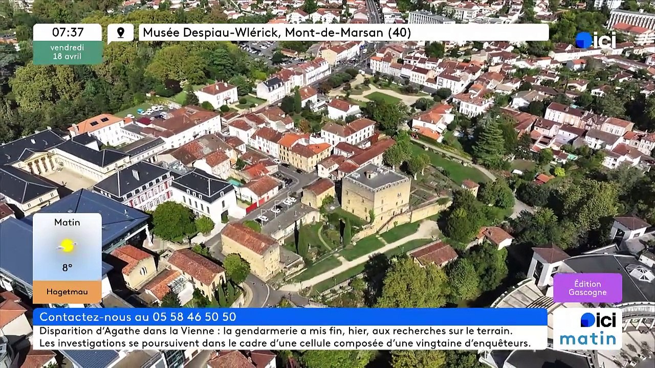 18/04/2025 - ici matin par ici Gascogne en vidéo