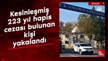 Kesinleşmiş 223 yıl hapis cezası bulunan kişi Batman'da yakalandı