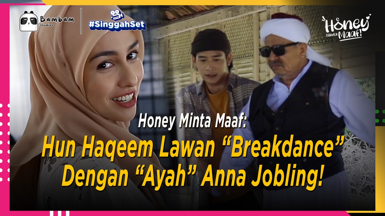 Hun Haqeem Lawan “Breakdance” Dengan “Ayah” Anna Jobling! | Singgah Set