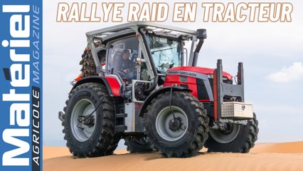 Un tracteur modifié pour franchir les dunes ! 🌵 MF Desert Challenge
