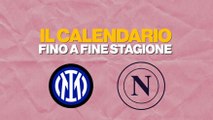 La lotta scudetto entra nel vivo: il calendario di Inter e Napoli fino a fine stagione
