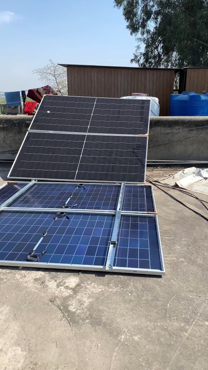 Working on Solar panels