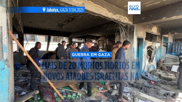 Mais de 20 palestinianos mortos em ataques israelitas em Gaza