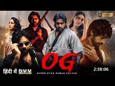 OG 2024 Full Action Movie #hindidubbed Pawan Kalyan Original Gangster - New South Movie 2025