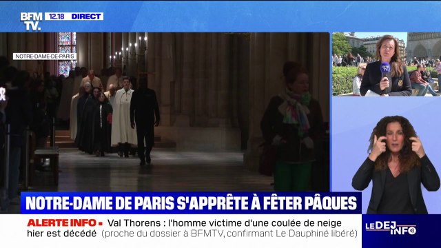 Notre-Dame de Paris s'apprête à fêter Pâques