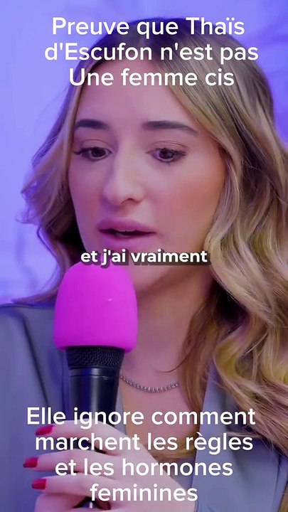 Preuve que Thaïs d'Escufon est Trans