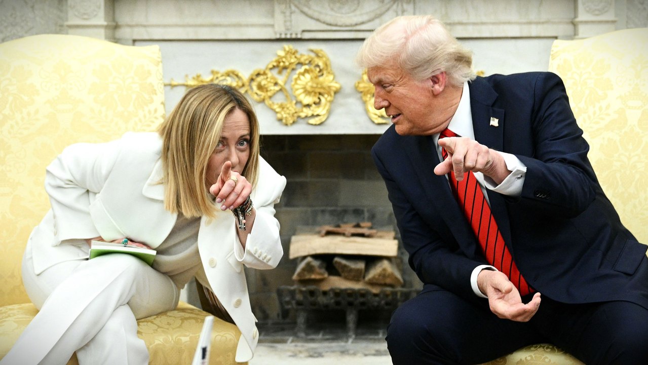 Giorgia Meloni warb im Weißen Haus für Zoll-Einigung