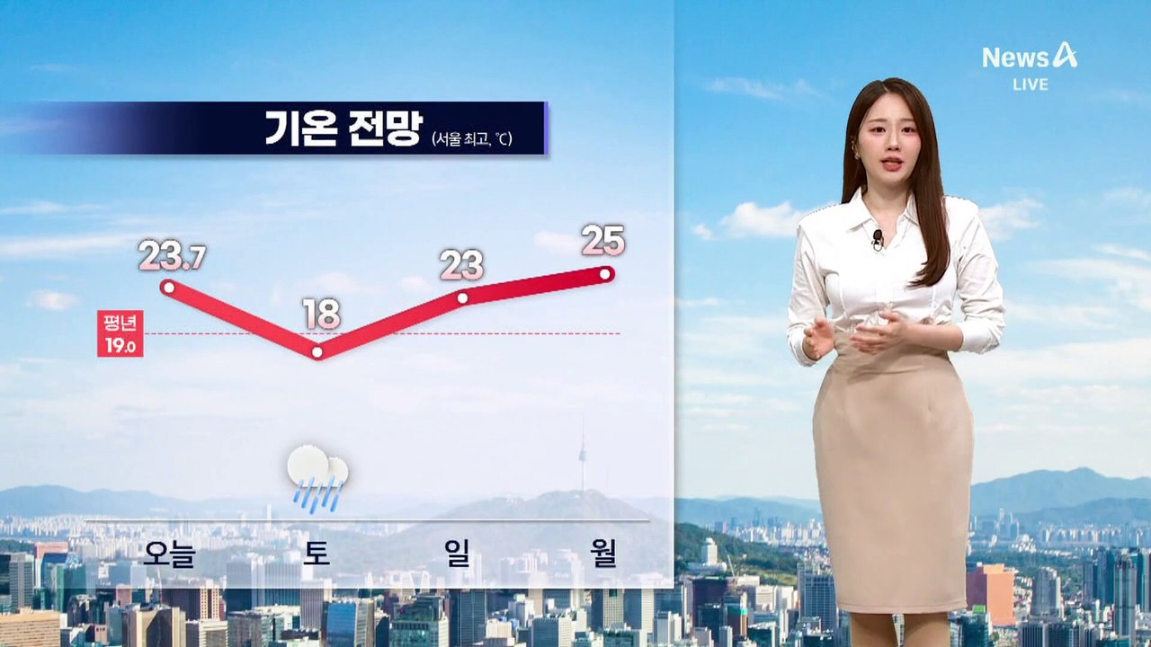 [날씨]전국 차츰 비…더위 식혀 준다