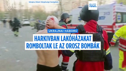 Az orosz haderő illegális kazettás bombákat vetett be a harkivi civilek ellen