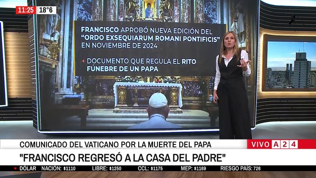 ⚫ EL PAPA FRANCISCO MODERNIZA ANTES DE MORIR LOS RITUALES FUNERARIOS EN EL VATICANO