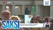 Mga Katoliko, nagtipon sa St. Peter's Square kasunod ng pagpanaw ni Pope Francis sa edad na 88 | Saksi