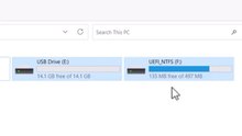 How do I merge my USB drive partition to one