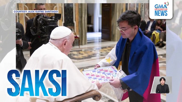 Lalaking nakausap nang personal si Pope Francis, ibinahagi ang kanyang karanasan | Saksi