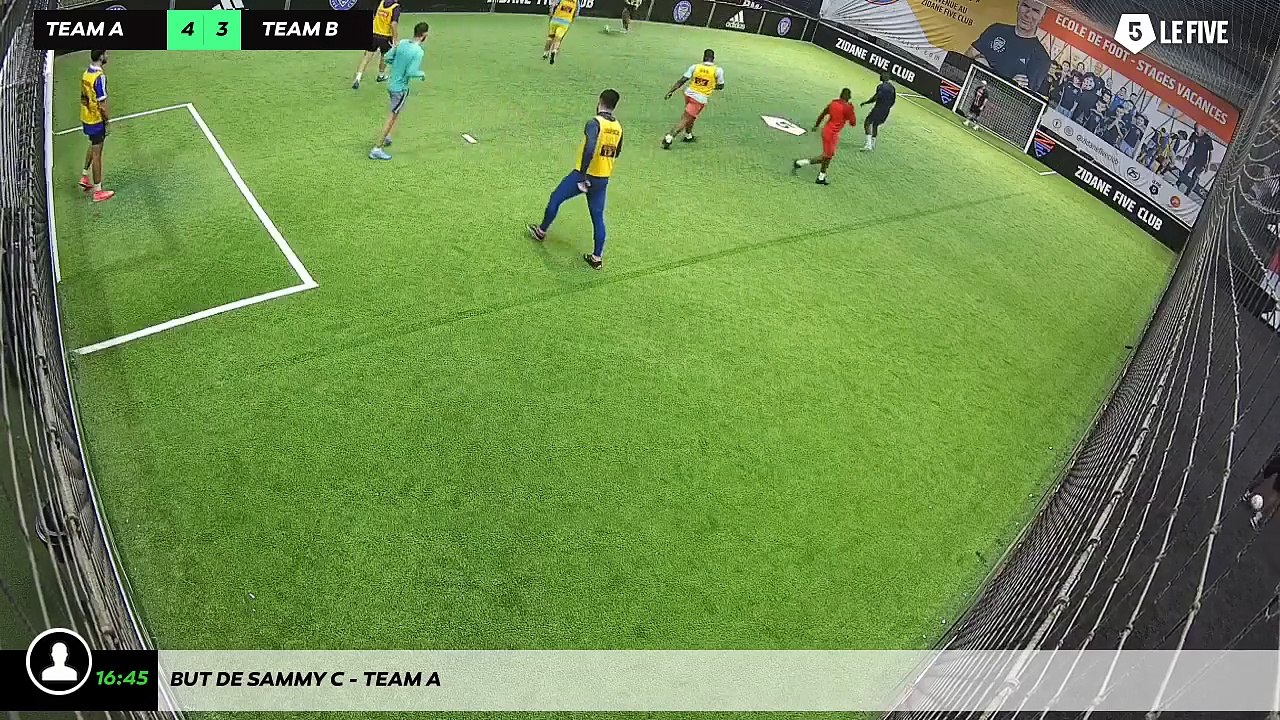 But de Sammy C - Team A