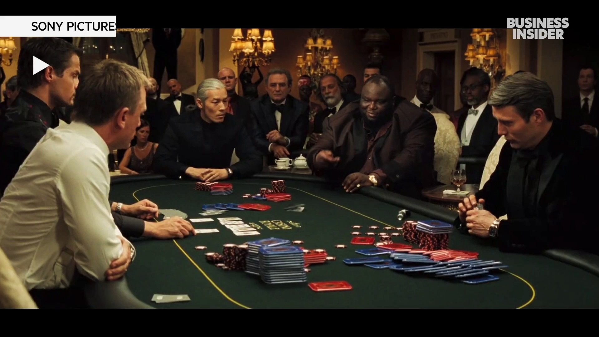 ⁣Poker champion rates 11 poker scenes in movies and TV