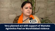 Very planned act with support of Mamata: Agnimitra Paul on Murshidabad violence