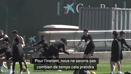 Barcelone - Flick ne sait pas quand Lewandowski fera son retour