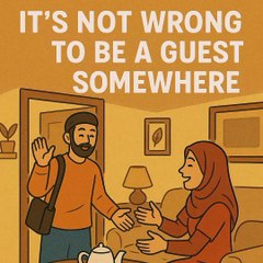 جس جگہ بے تکلفیمحبت ہو وہاں بغیراطلاع کئے مہمان بننے میں کوئی حرج نہیں #