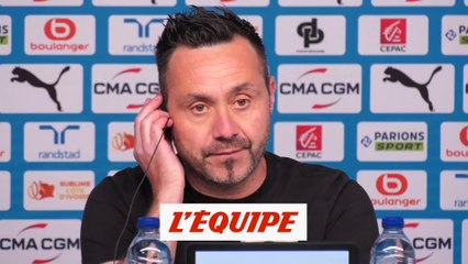 De Zerbi : « On doit gagner le match sur le terrain, pas sur le papier » - Foot - L1 - OM