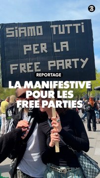 À la rue : La manifestive pour les free parties