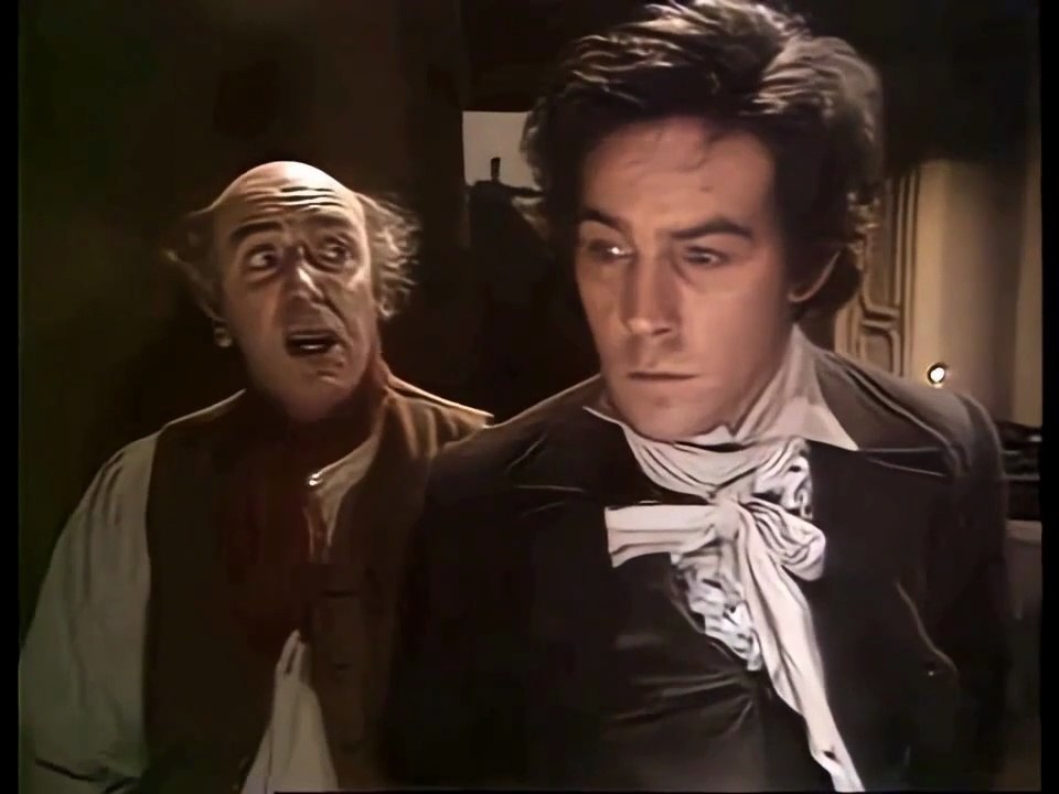 Beethoven and Haydn - Clip ("Biography" 1970 - Beethoven) - Michael Jayston, Judy Parfitt, Charles Leno