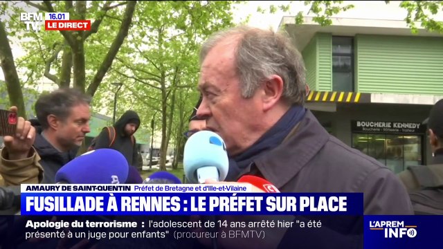 Fusillade à Rennes: la sécurité dans le quartier va être renforcée annonce le préfet