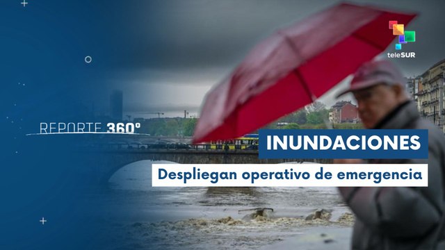 Reporte 360° 18-04: Alerta roja por fuertes lluvias en Italia