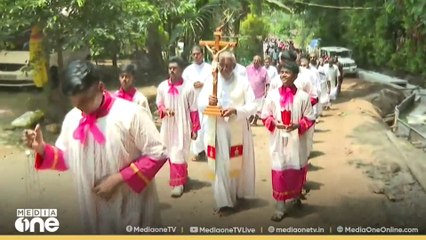 തൊമ്മന്‍കുത്തിലേക്ക് കുരിശിന്‍റെ വഴി നടത്തി വിശ്വാസികള്‍; കേസെടുക്കാന്‍ വനംവകുപ്പ്