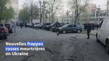 Guerre en Ukraine: nouvelles frappes russes, la diplomatie américaine s'impatiente