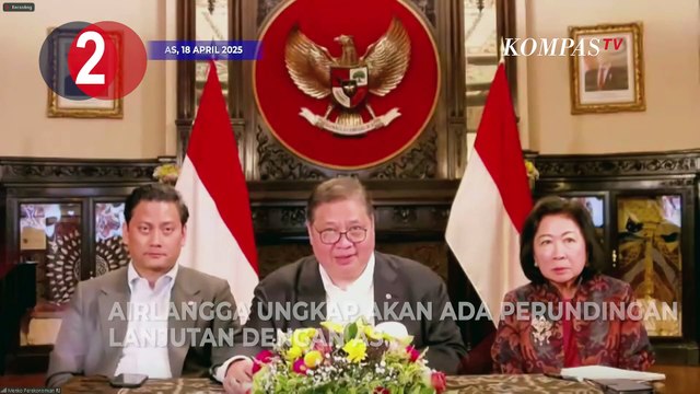 Jalan Salib di Katedral, Airlangga Bahas Tarif Impor, Kompensasi dari Pelindo [TOP3NEWS]